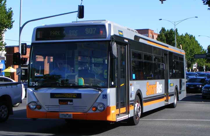 National Bus Mercedes O405NH Custom 550 Smartbus 734